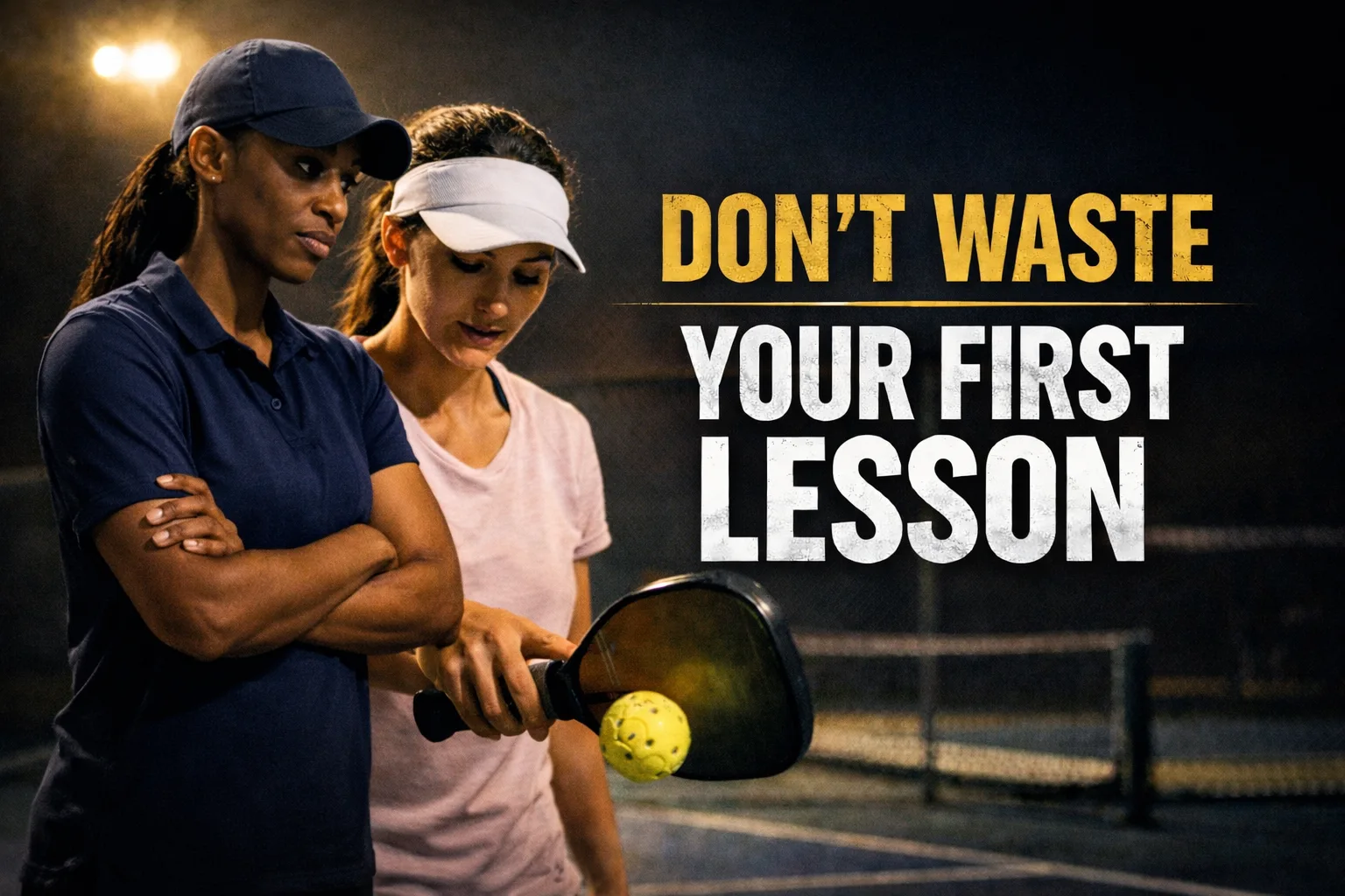Pickleball Lessons: What Beginners Should Expect